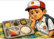 Ilustrasi MBG yang tidak sesuai harapan/Hibata.id