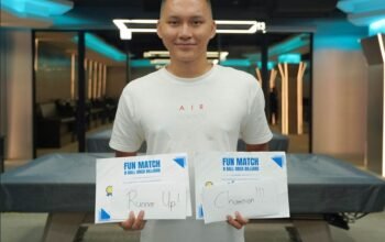 Raja Ayubitia Yudha Admaja, Raja Admaja, prestasi billiard 2025, turnamen billiard Jakarta, juara billiard Indonesia/Hibata.id