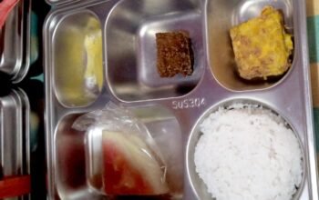 Program Makan Bergizi Gratis (MBG) yang dinilai terlalu sedikit/Hibata.id