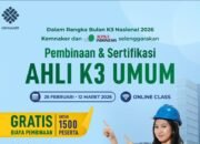 Kemnaker Buka Sertifikasi Ahli K3 Umum Murah 2026, Cuma Bayar Rp420 Ribu