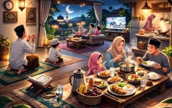 Ilustrasi Ramadhan - Sahur atau Tahajud Lebih Dulu? Ini Penjelasan Lengkap/Hibata.id