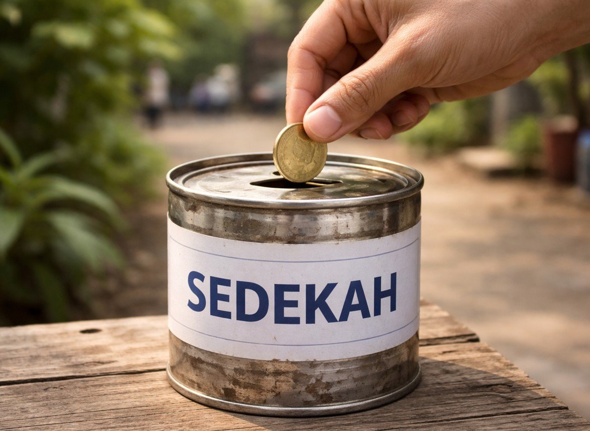 Bersedekah di Bulan Ramadan/Hibata.id