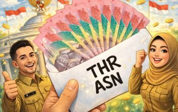 THR ASN 2026 mulai awal Ramadan. Simak besaran THR ASN 2026 per golongan, komponen tunjangan, serta perkiraan jadwal pencairan bagi ASN, PPPK, TNI, Polri, dan pensiunan/Hibata.id