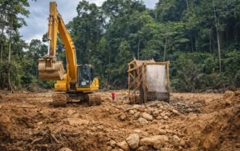 Aktivitas tambang emas ilegal di Desa Busak, Kabupaten Buol, kembali menjadi sorotan/Hibata.id