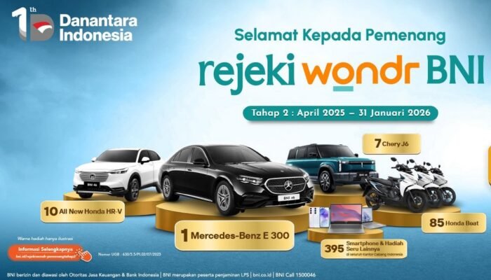 Daftar Pemenang Undian Rejeki wondr 2026, Cek Nama Anda Sekarang