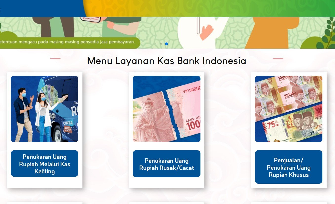 Cara Tukar Uang Baru 2026 Lewat PINTAR BI, Berikut Panduan Resmi/Hibata.id