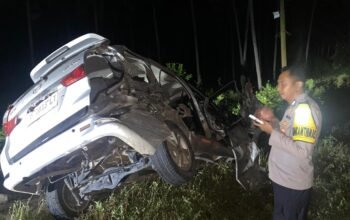 Kecelakaan di Jalan Trans Sulawesi Pohuwato, Pengemudi Xenia Tewas