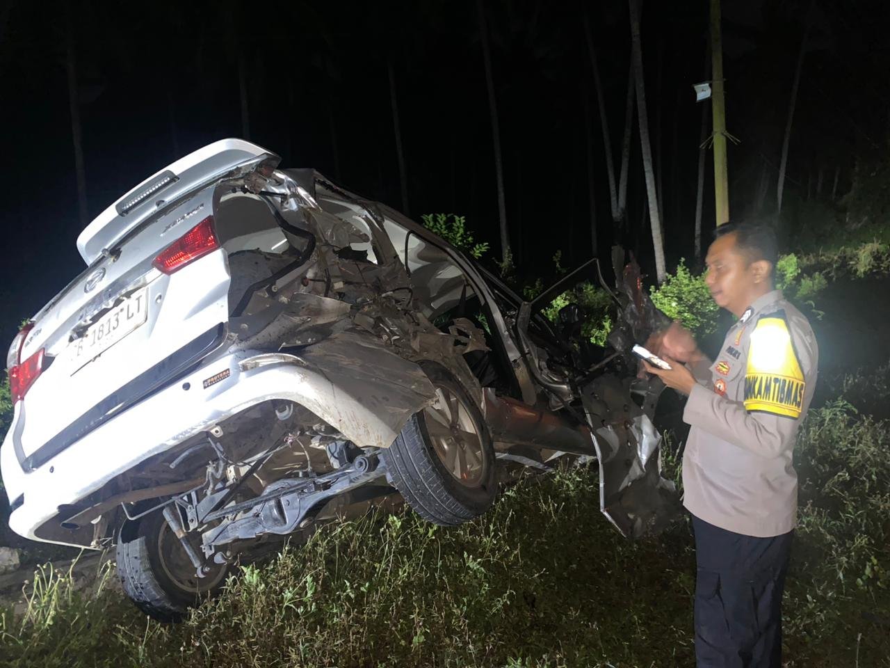 Kecelakaan lalu lintas terjadi di Jalan Trans Sulawesi, tepatnya di Desa Limbula, Kecamatan Wanggarasi, Kabupaten Pohuwato/Hibata.id