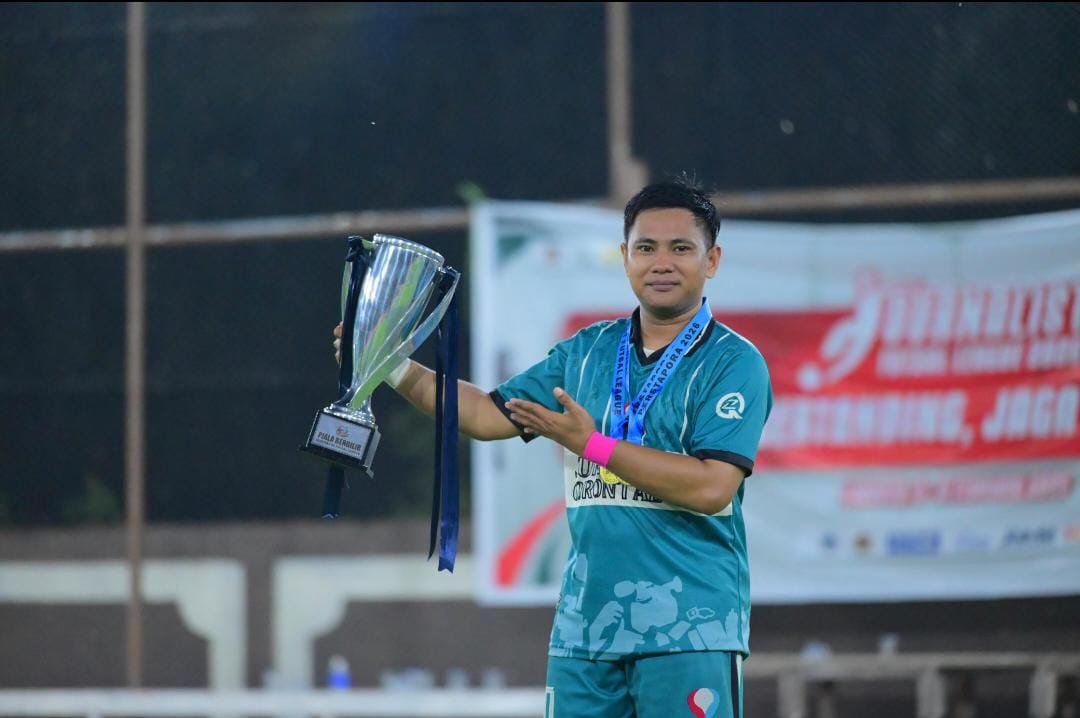 Faisal Hasania Sabet Top Skor Jurnalis Futsal League HPN 2026/Hibata.id