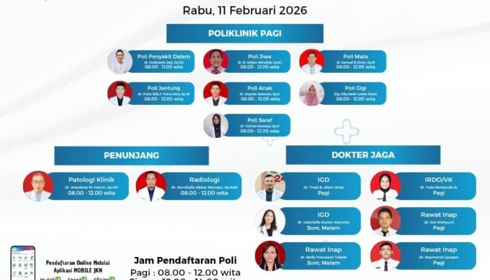 Layanan Kesehatan RSUD dr. Zainal Umar Sidiki Gorontalo Utara Tetap Optimal