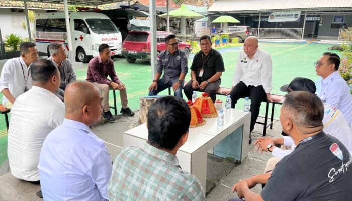 Kalapas Tanjung Raja Terima Audiensi Organisasi Pers Ogan Ilir, ini yang Dibahas