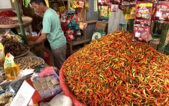 Harga cabai rawit di Gorontalo naik menjadi Rp80.000 per kilogram pada awal Ramadhan 2026. Bawang merah, bawang putih, dan tomat juga mengalami kenaikan/Hibata.id