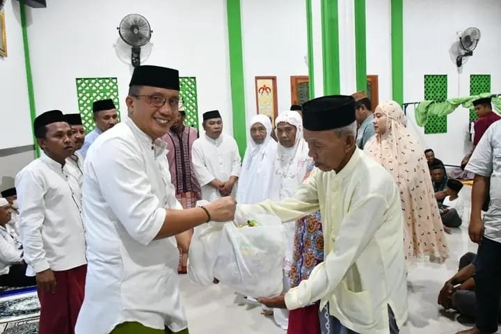 Wakil Bupati Boalemo Lahmudin Hambali menegaskan Ramadan 1447 Hijriah menjadi momentum memperkuat sinergi dan kepedulian sosial saat buka puasa bersama Forkopimda di Paguyaman/Hibata.id