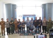 Wali Kota Kotamobagu Weny Gaib bersama Wakil Wali Kota Rendy Virgiawan Mangkat mendampingi Gubernur Sulawesi Utara Yulius Selvanus dalam kunjungan kerja di Kota Kotamobagu, Selasa, 10 Maret 2026. (Foto: Istw)