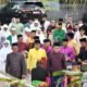 Bupati Boalemo Rum Pagau bersama Wakil Bupati Lahmudin Hambali dan jajaran Forum Koordinasi Pimpinan Daerah (Forkopimda) melaksanakan Shalat Idul Fitri 1447 Hijriah/Hibata.id