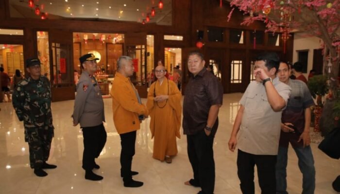 Forkopimda Asahan Tinjau Perayaan Imlek 2577 Kongzili pada Sejumlah Vihara di Kota Kisaran