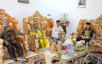 Pemkab Gorontalo Utara lakukan silaturahmi Idul Fitri ke DPRD Provinsi Gorontalo, bahas pembangunan infrastruktur dan program kesejahteraan masyarakat/Hibata.id