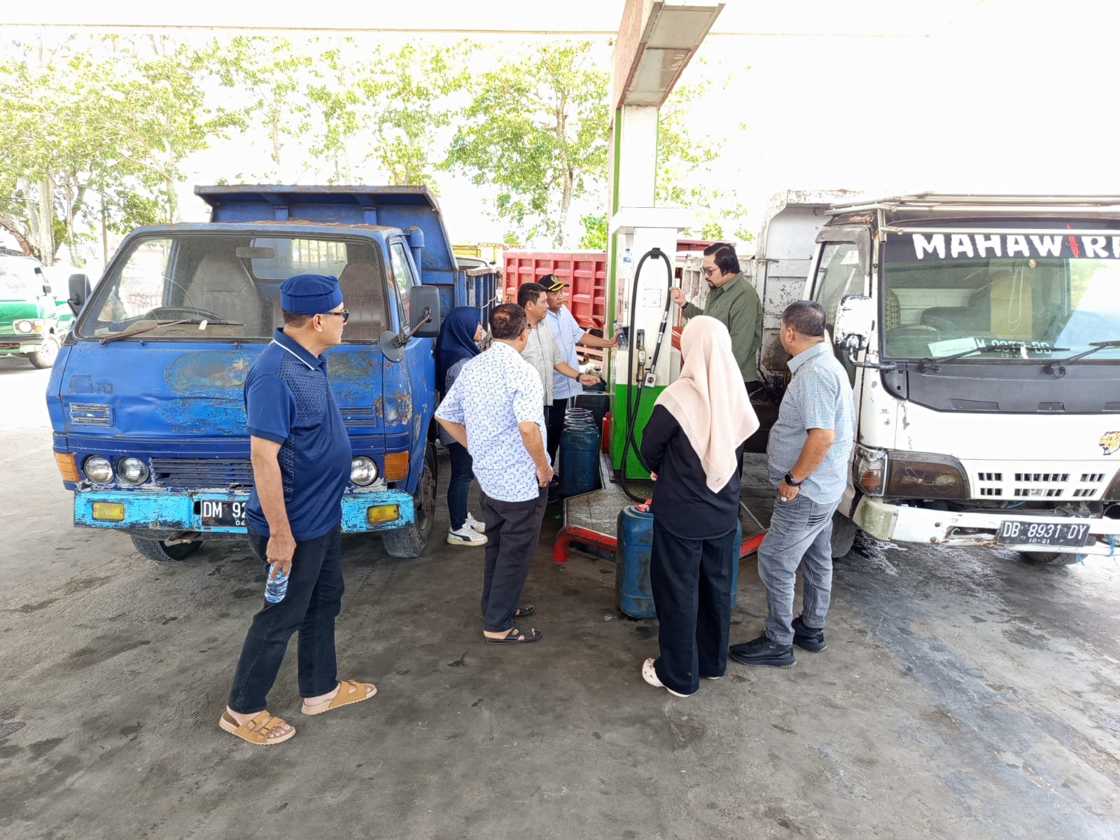 DPRD Provinsi Gorontalo memastikan stok BBM subsidi di SPBU Isimu aman dan distribusi lancar menjelang hari besar/Hibata.id