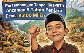 Karikatur - Koordinator GARDA BERMUTU, Rahwandi Botutihe/Hibata.id