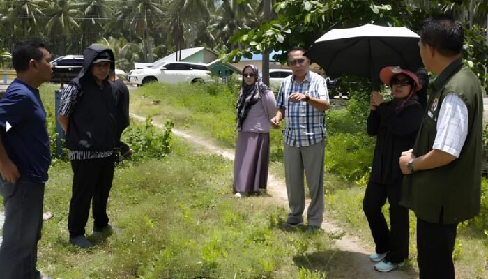 Tinjau Proyek Irigasi Randangan, DPRD Soroti Dugaan Ketidaksesuaian Konstruksi