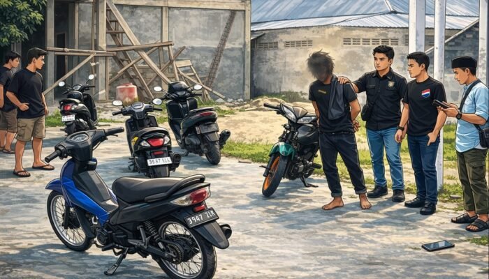 Motor Raib di Masjid Buntulia, Polisi Bergerak Cepat Tangkap Pelaku