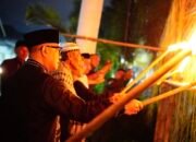 Pemerintah Kota Gorontalo menggelar prosesi Du’a Loulipu. (Foto: Humas Pemkot Gorontalo)