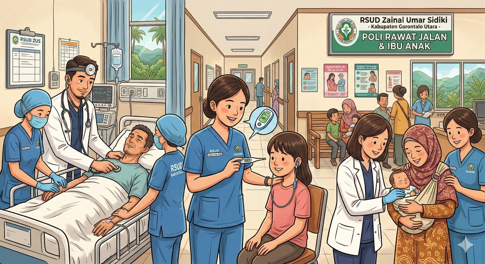 RSUD Zainal Umar Sidiki (ZUS) Gorontalo Utara/Hibata.id