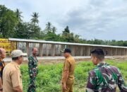 Wabup Lahmuddin Tinjau Persiapan Camp Sementara Batalyon di Stadion Pemuda