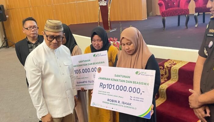 Pemkot Gorontalo Bersama BPJS Perluas Perlindungan Jaminan Sosial Bagi Pekerja