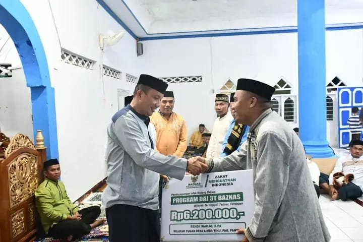 Wakil Bupati Lahmuddin Hambali menyampaikan bahwa kegiatan Safari Ramadhan menjadi sarana untuk memperkuat silaturahmi/Hibata.id