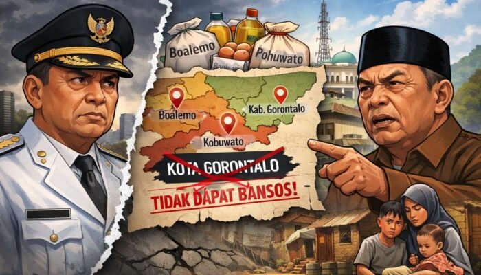 Kota Gorontalo Dicoret dari Program Bansos Pemprov, Dampak Tensi Politik?