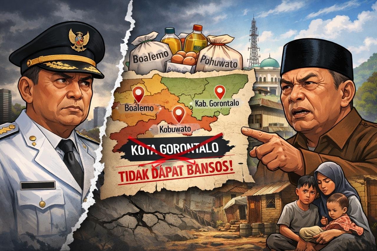 Ilustrasi - Pemerintah Provinsi Gorontalo tidak memasukkan Kota Gorontalo dalam penerima bantuan sosial BLP3G 2026. Dinsos menyebut efisiensi APBD membuat bantuan hanya dialokasikan ke tiga daerah/Hibata.id