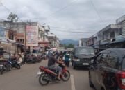 Kondisi Pasar 23 Maret di Kota Kotamobagu. (Foto: Istw)