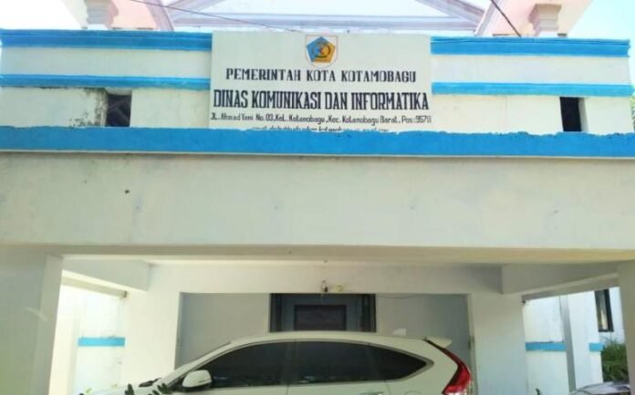 Kantor Diskominfo Kotamobagu. (Foto: Istw)