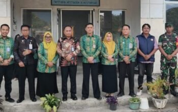 Kementerian Hukum Republik Indonesia melalui Kantor Wilayah Sulawesi Utara saat lakukan monitoring di Pemerintah Kota Kotamobagu. (Foto: Humas Pemkot Kotamobagu)