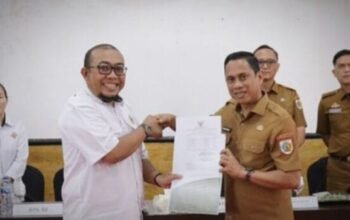 Wali Kota Kotamobagu Weny Gaib menerima tim auditor BPK RI Perwakilan Sulawesi Utara. (Foto: Humas Pemkot Kotamobagu)