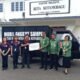 Pemerintah Kota Kotamobagu saat menerima satu unit mobil pengangkut sampah dari Alfamidi. (Foto: Humas Pemkot Kotamobagu)