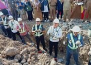 Bupati Rum Pagau dan Forkopimda Lakukan Groundbreaking Kampung Nelayan Merah Putih