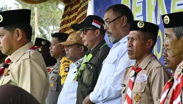 Lahmuddin Hambali Dukung Perkemahan Ketangkasan Pramuka Wonosari