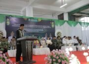 Wali Kota Kotamobagu, Weny Gaib, bersama Wakil Wali Kota Rendy Virgiawan Mangkat mendampingi Gubernur Sulawesi Utara, Yulius Selvanus, dalam kegiatan Safari Ramadan Pemerintah Provinsi Sulawesi Utara di Kota Kotamobagu. (Foto: Istw)