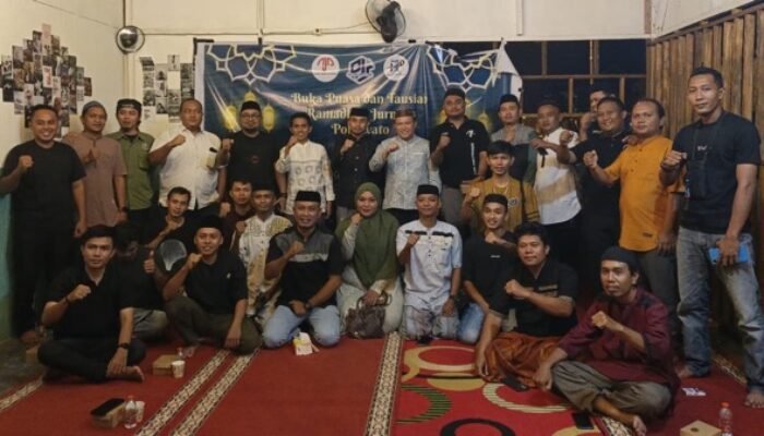 Jurnalis Pohuwato Pererat Silaturahmi Lewat Buka Puasa Bersama