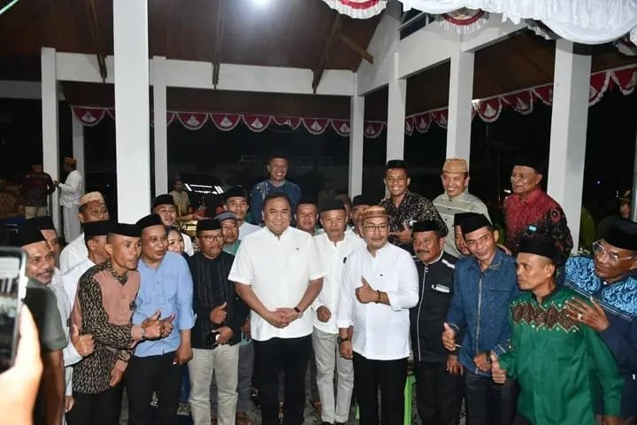 Pemkab Boalemo menggelar buka puasa bersama Anggota DPR RI Rahmat Gobel/Hibata.id