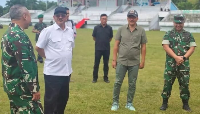Sinergi TNI dan Pemkab Boalemo, Rum Pagau Sambut Pangdam XIII/Merdeka