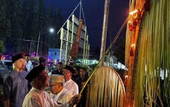 Anggota DPD RI Syarif Mbuinga Hadiri Tradisi Tumbilotohe di Boalemo