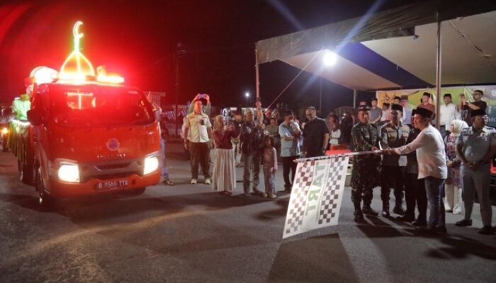 Wali Kota Weny Gaib Melepas Pawai Takbir Idul Fitri 1447 Hijriah