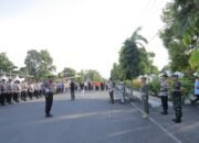 Wali Kota Kotamobagu, Weny Gaib, memimpin Apel Kesiapan Pengamanan Malam Takbiran Hari Raya Idul Fitri 1447 Hijriah. (Foto: Humas Pemkot Kotamobagu)