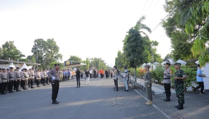 Wali Kota Kotamobagu Pimpin Apel Kesiapan Pengamanan Malam Takbiran