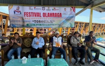 Komite Olahraga Masyarakat Indonesia (KORMI) menjadi motor penyelenggaraan Festival Olahraga Masyarakat di Desa Wisata Torosiaje. (Foto: Istw)