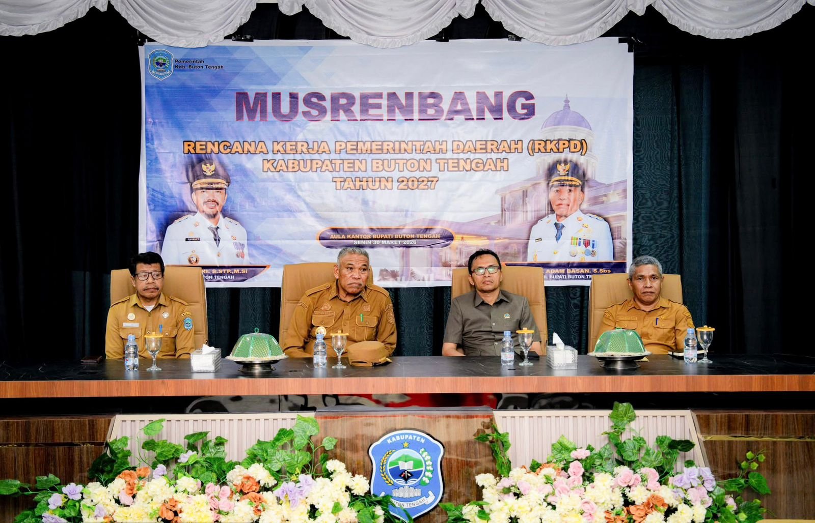 Wakil Bupati Buton Tengah Muh. Adam Basan mengajak seluruh pihak bersinergi dalam Musrenbang RKPD 2027 untuk mewujudkan visi SERIUS dan pembangunan berkelanjutan/Hibata.id