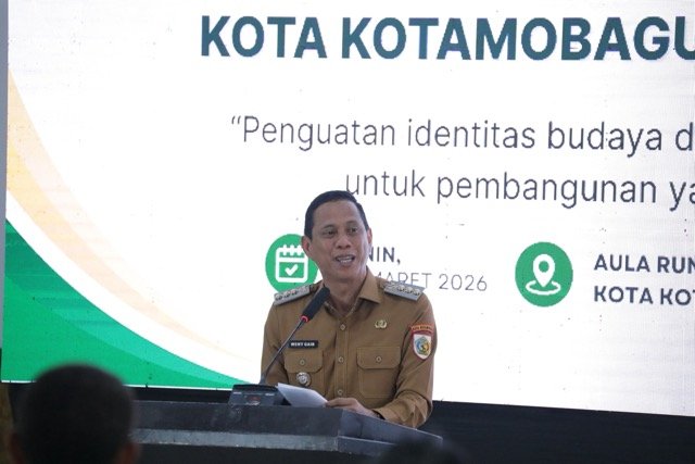 Wali Kota Kotamobagu, Weny Gaib, secara resmi membuka Musyawarah Perencanaan Pembangunan (Musrenbang) Rencana Kerja Pemerintah Daerah (RKPD) Kota Kotamobagu Tahun 2027. (Foto: Humas Pemkot Kotamobagu)